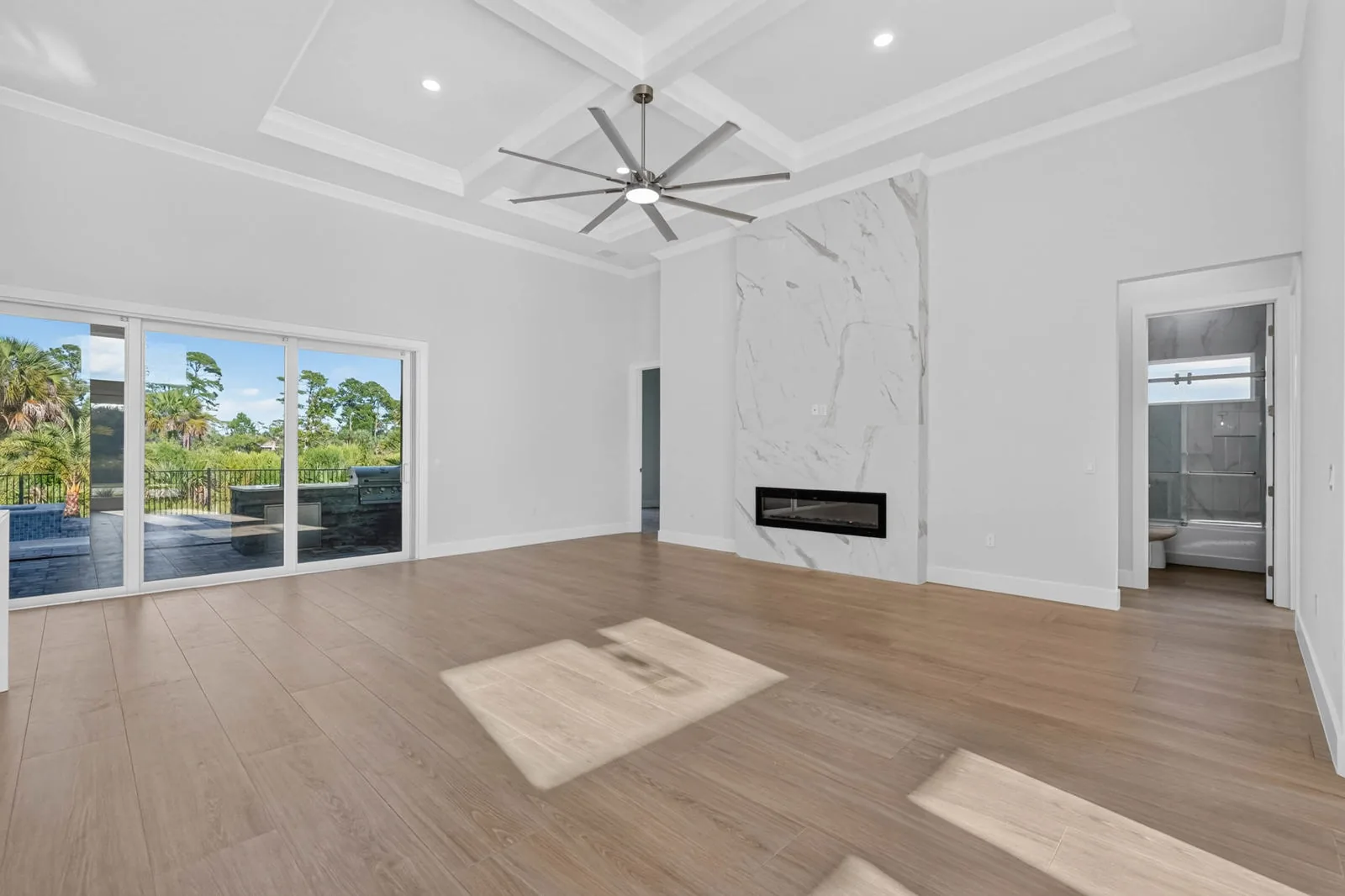 The Anna Marie model by Wise Choice Custom Homes, great room and kitchen