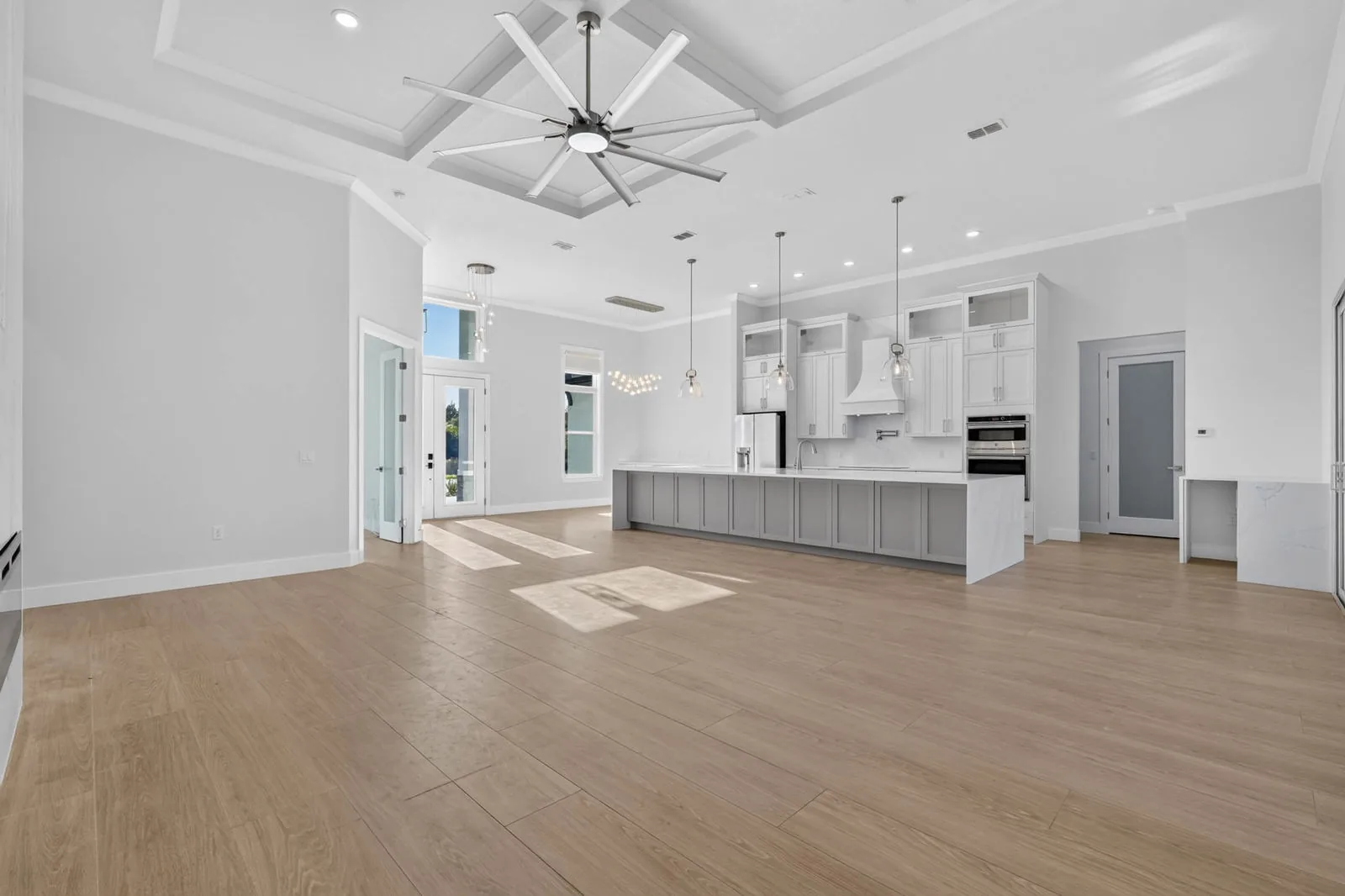 The Anna Marie model by Wise Choice Custom Homes, great room and kitchen