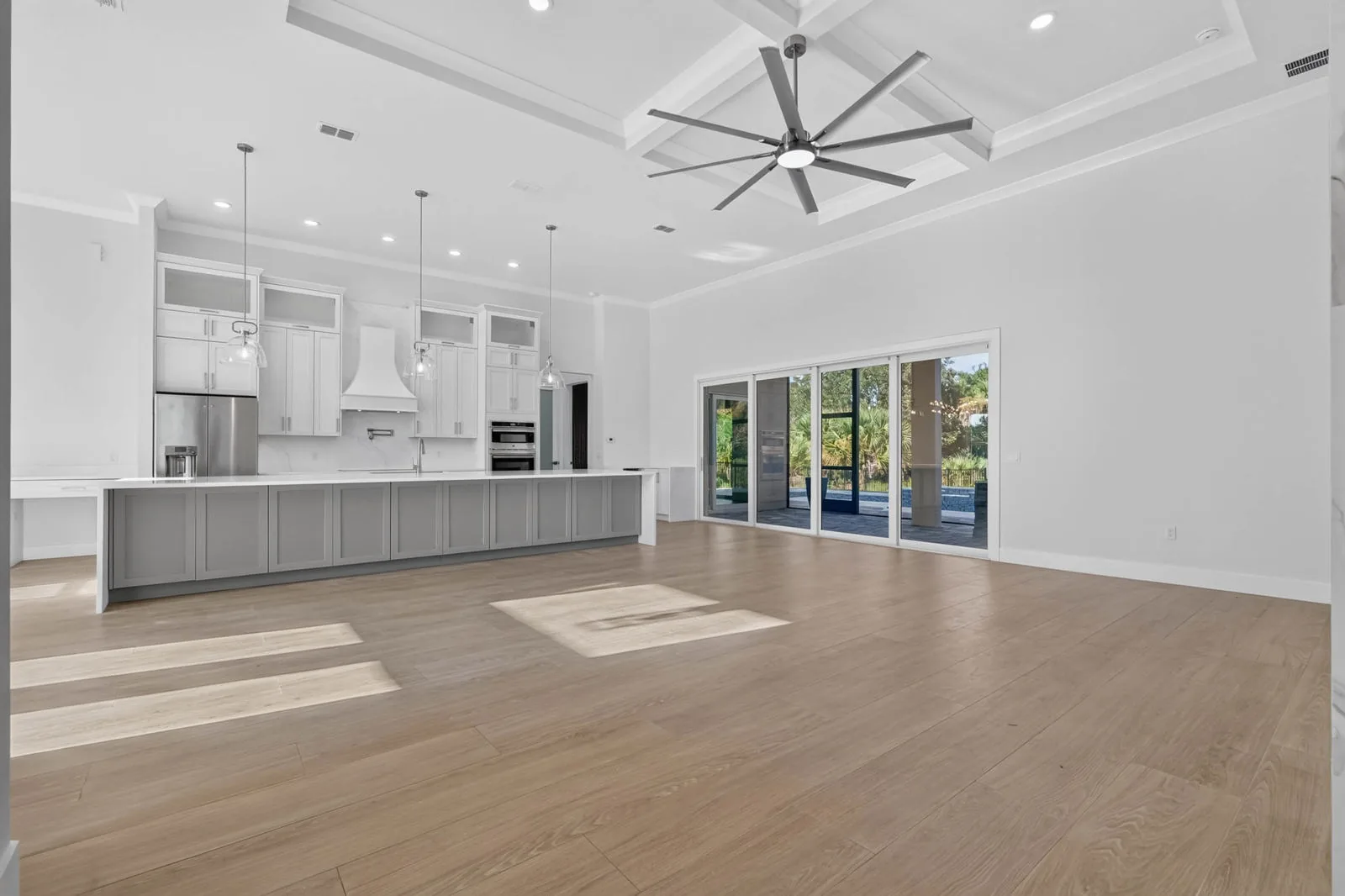 The Anna Marie model by Wise Choice Custom Homes, great room and kitchen
