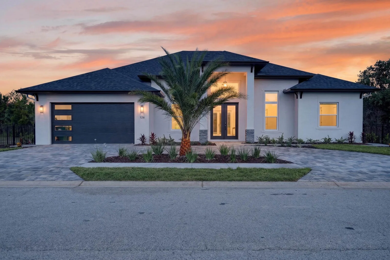 The Anna Marie model by Wise Choice Custom Homes, front exterior
