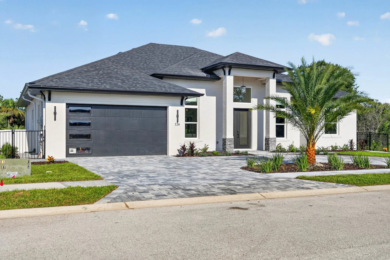 The Anna Marie model by Wise Choice Custom Homes, front exterior