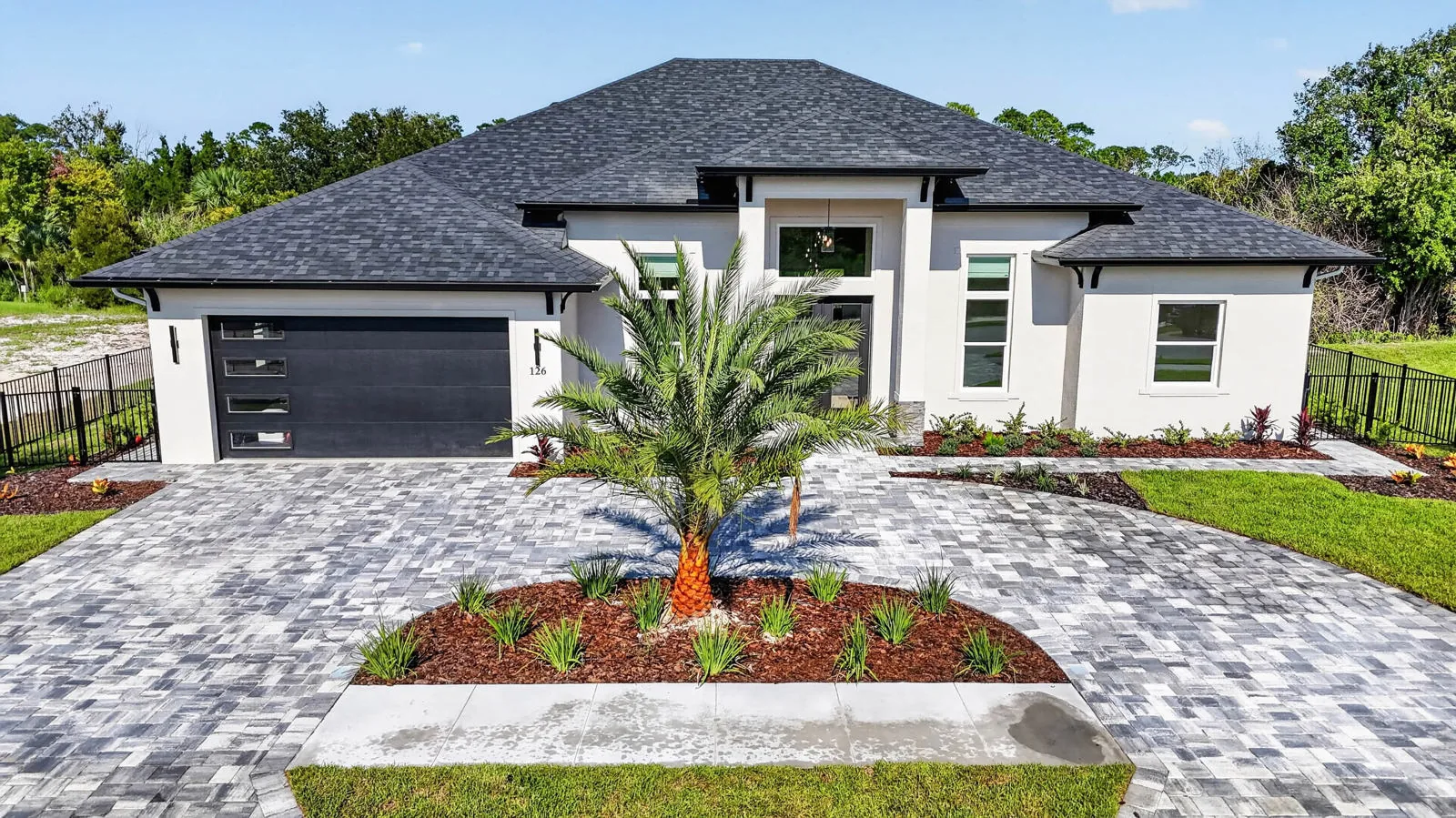 The Anna Marie model by Wise Choice Custom Homes, front exterior