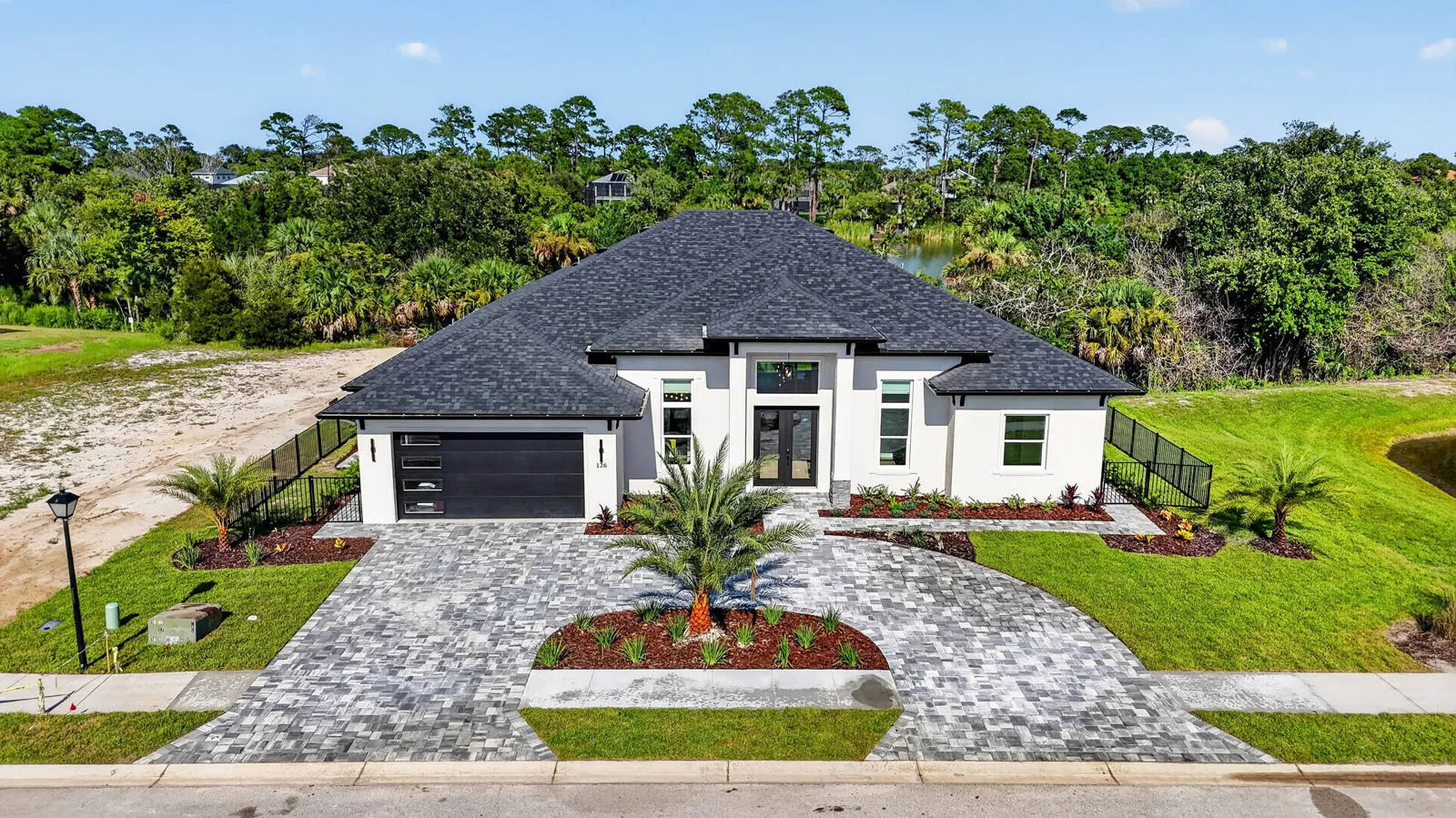 The Anna Marie model by Wise Choice Custom Homes, front exterior