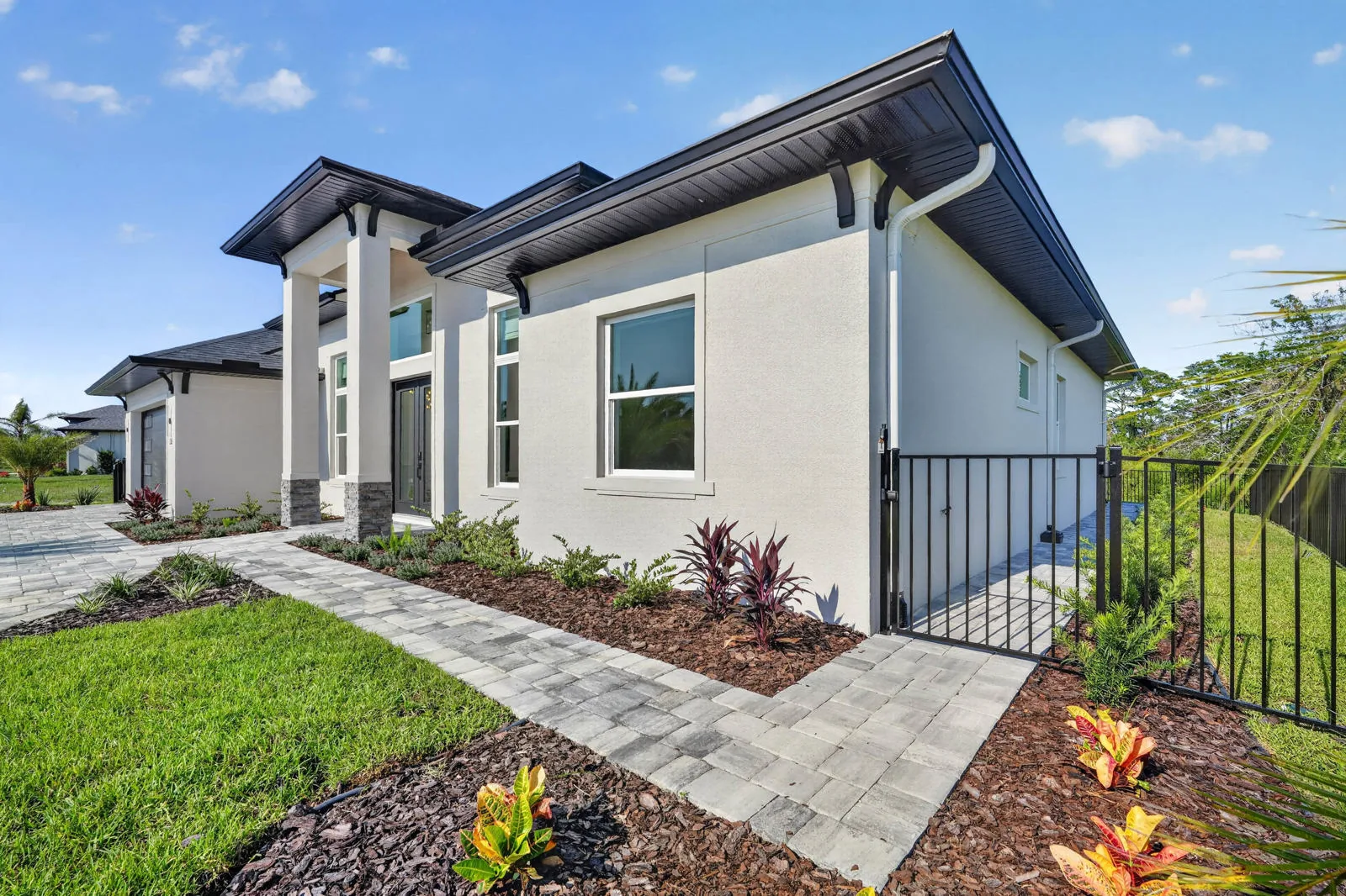 The Anna Marie model by Wise Choice Custom Homes, front exterior