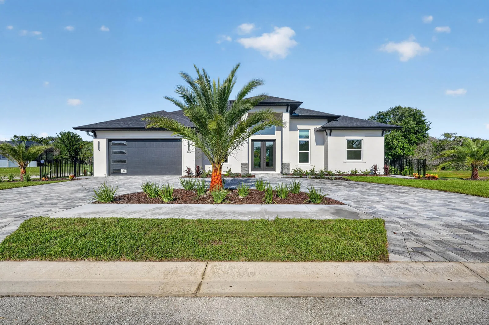 The Anna Marie model by Wise Choice Custom Homes, front exterior