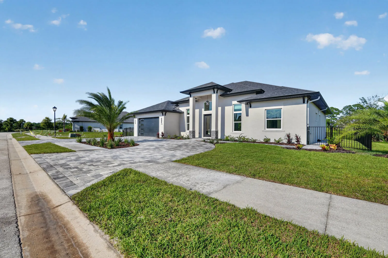 The Anna Marie model by Wise Choice Custom Homes, front exterior