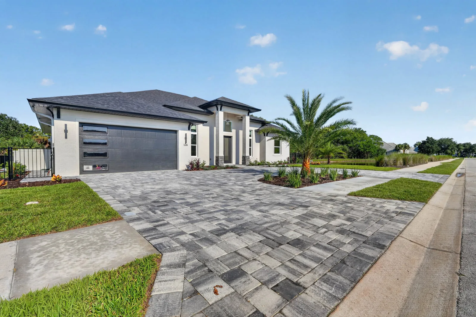 The Anna Marie model by Wise Choice Custom Homes, front exterior
